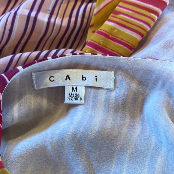 Cabi Kimono  3/4 sleeve Open Front Size Medium - Picture 11 of 11